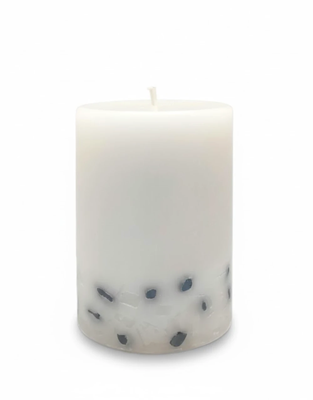 Candela-con-Pietre-di-Ematite